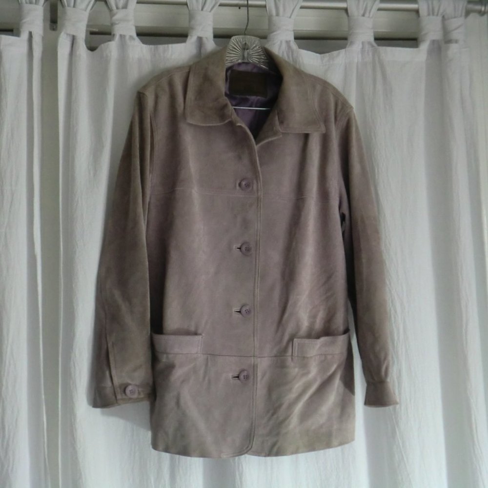 Vintage Suede Leather Jacket